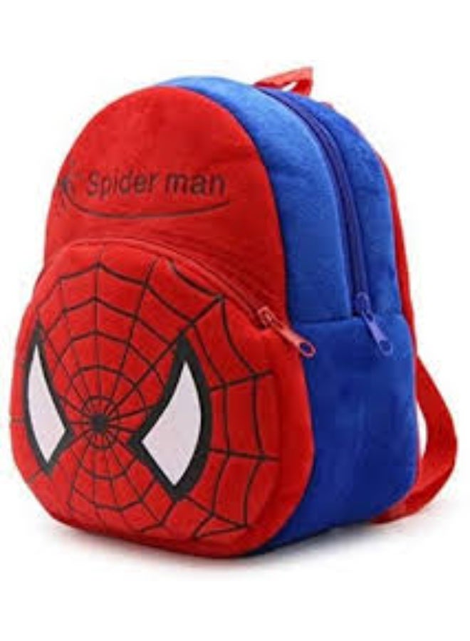 Black hill Cute Kids Backpack Toddler Bag Plush Animal Cartoon Mini Travel Bag for Baby Girl Boy 1-6 Years (Red-Spider) - Image 2